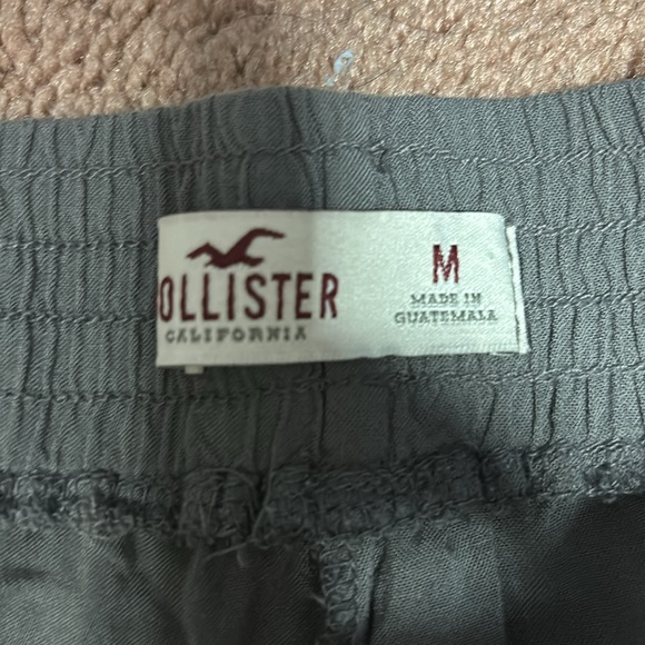 Hollister Size Medium Joggers Polyester Gray Comfy Flowy - Picture 5 of 5